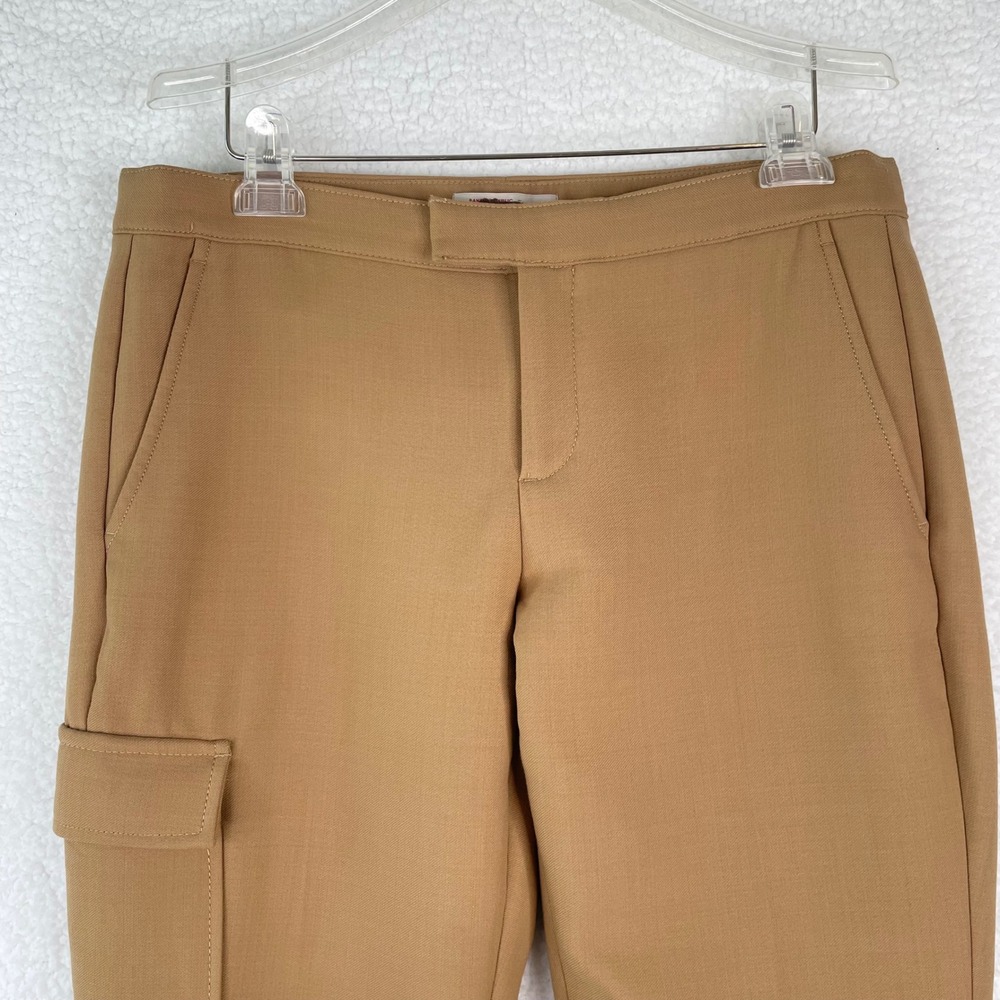 Banana Republic Heritage Collection Camel Wool Blend Cargo Pants Womens 10P Tan